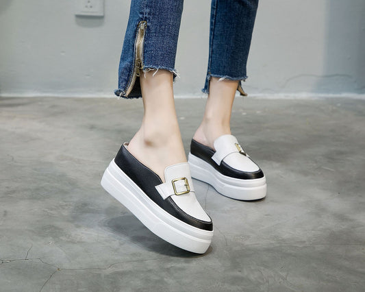 Beautiful Women's Half Height Increasing Insole Slippers