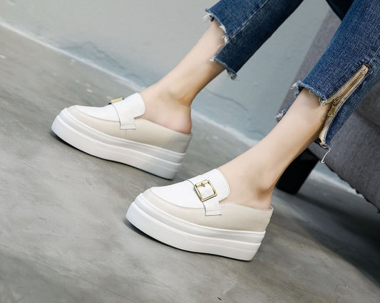 Beautiful Women's Half Height Increasing Insole Slippers